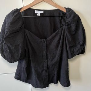 Black top; Brand: Lulus